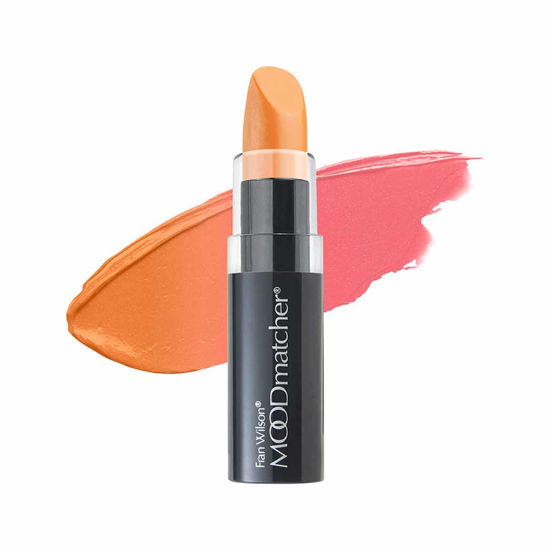 رژلب جامد حرارتی مودمتچر moodmatcher رنگ نارنجی مدل Beauty Solutions