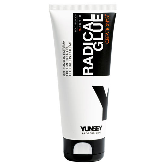 ژل چسب مو حالت دهنده و تثبیت کننده فوق قوی یانسی YUNSEY مدل Radical Glue با قدرت نگهدارندگی 5 حجم 200 میلی لیتر