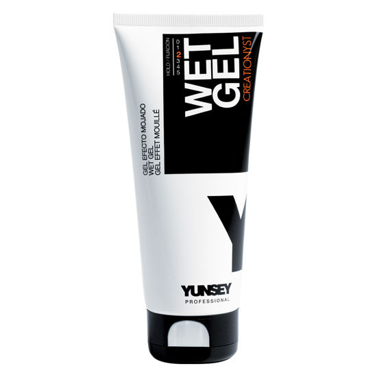 ژل مو حالت دهنده خیس یانسی YUNSEY مدل Wet Gel با قدرت نگهدارندگی 2 حجم 200 میلی لیتر