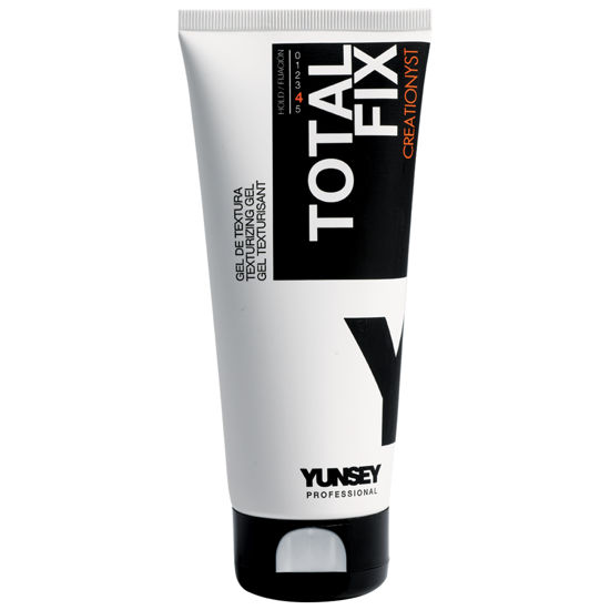 ژل مو حالت دهنده و تثبیت کننده قوی یانسی YUNSEY مدل Total Fix با قدرت نگهدارندگی 4 حجم 200 میلی لیتر