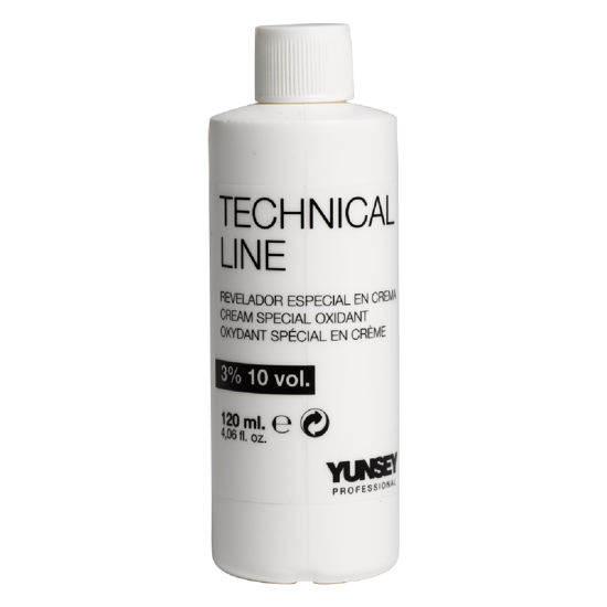 کرم اکسیدان مو یانسی  3% مخصوص رنگ موهای تیره حاوی پروکسید اکسیژن سری YUNSEY Technical Line حجم 120 میلی لیتر