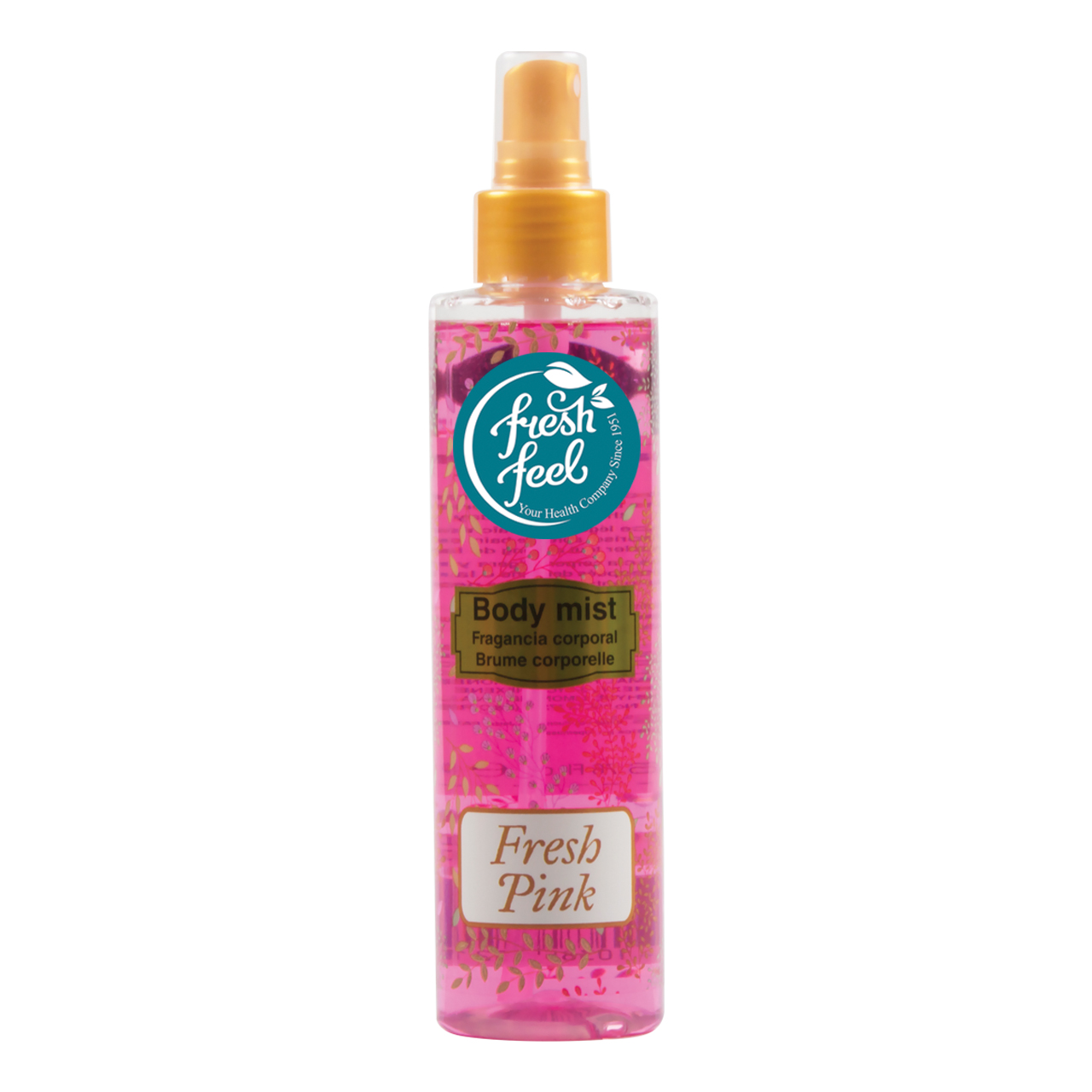 بادی اسپلش فرش فیل مدل fresh pink حجم 200 میلی لیتر