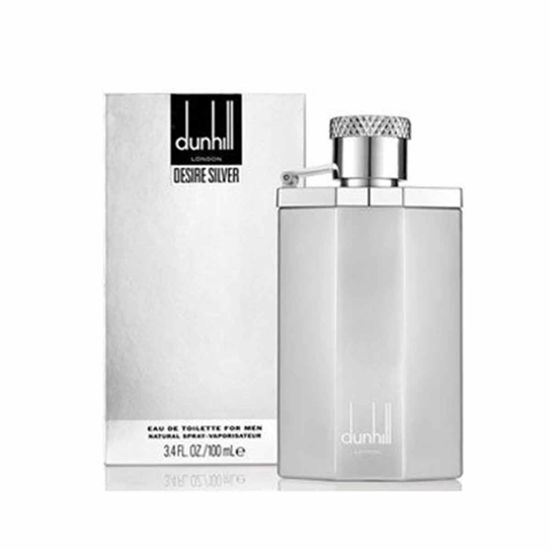 ادو تویلت مردانه دانهیل نقره ای fragrantica desire silver alfred dunhill حجم 100 میلی لیتر