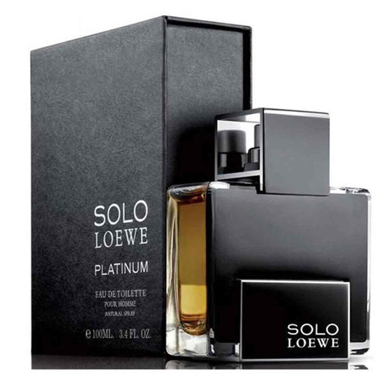 ادو تویلت مردانه لووه مدل سولو لووه پلاتینیوم Solo Loewe Platinum حجم 100 میل