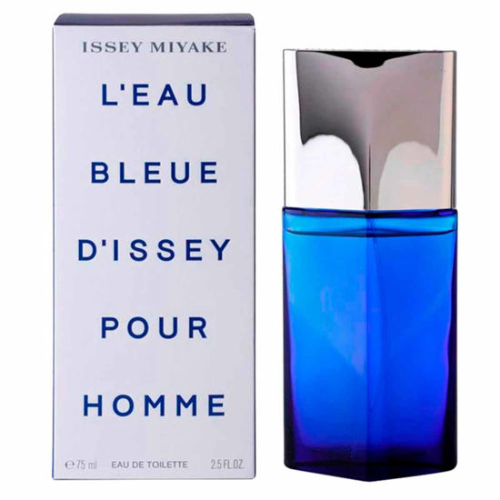 عطر ادکلن ایسی میاکه بلو -آبی مردانه-سری قدیم Issey Miyake L’Eau Bleue d’Issey حجم 125 میلی لیتر