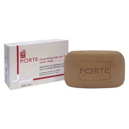 پن ضد جوش و پاک کننده صورت فورت FORTE مدل cleansing bar مناسب پوست چرب و جوش دار وزن 100 گرم