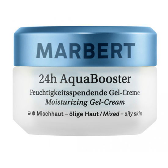 کرم ژل مرطوب کننده 24 ساعته آکوابوستر AQUA BOOSTER ماربرت Marbert حجم 50 میلی لیتر