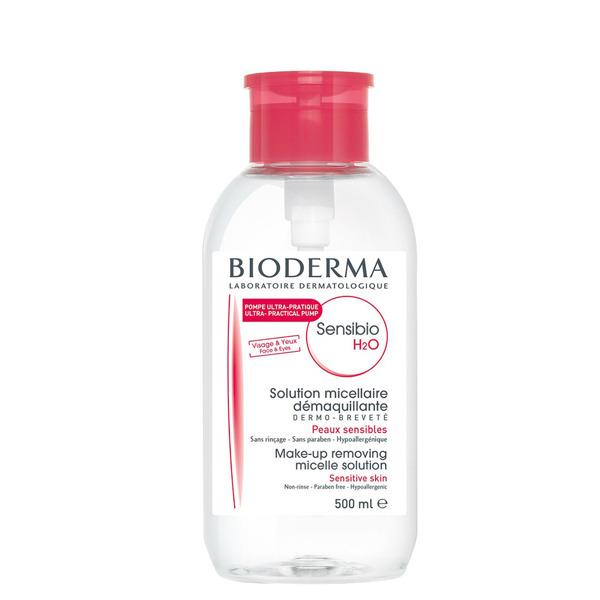 محلول پاک کننده صورت و چشم بایودرما Bioderma حجم 500 میلی لیتر