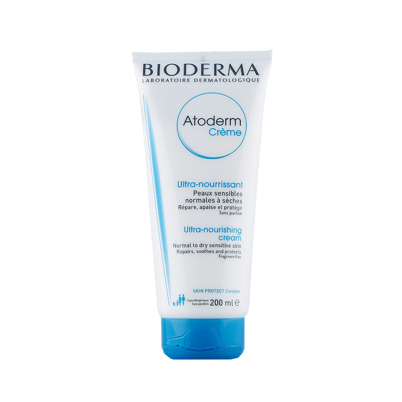 کرم مغذی صورت و بدن بایودرما BIODERMA مناسب پوست نرمال و خشک حجم 200 میلی لیتر 