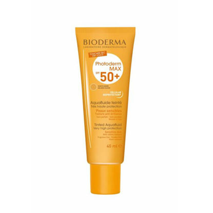 ضد آفتاب بایودرما Bioderma مناسب پوست های حساس چرب و مختلط رنگ بژ طلایی حجم 40 میلی لیتر 