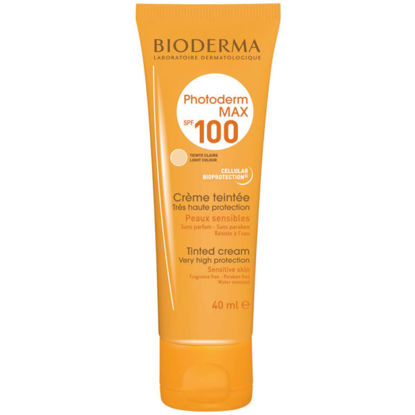 ضد آفتاب مناسب بایودرما Bioderma پوست های حساس با SPF100 رنگ بژ روشن حجم 40 میلی لیتر 