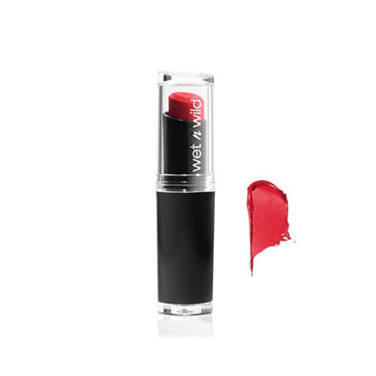 رژ لب مات مگا لست وت اند وایلد wet n wild مدل Red Velvet E910D