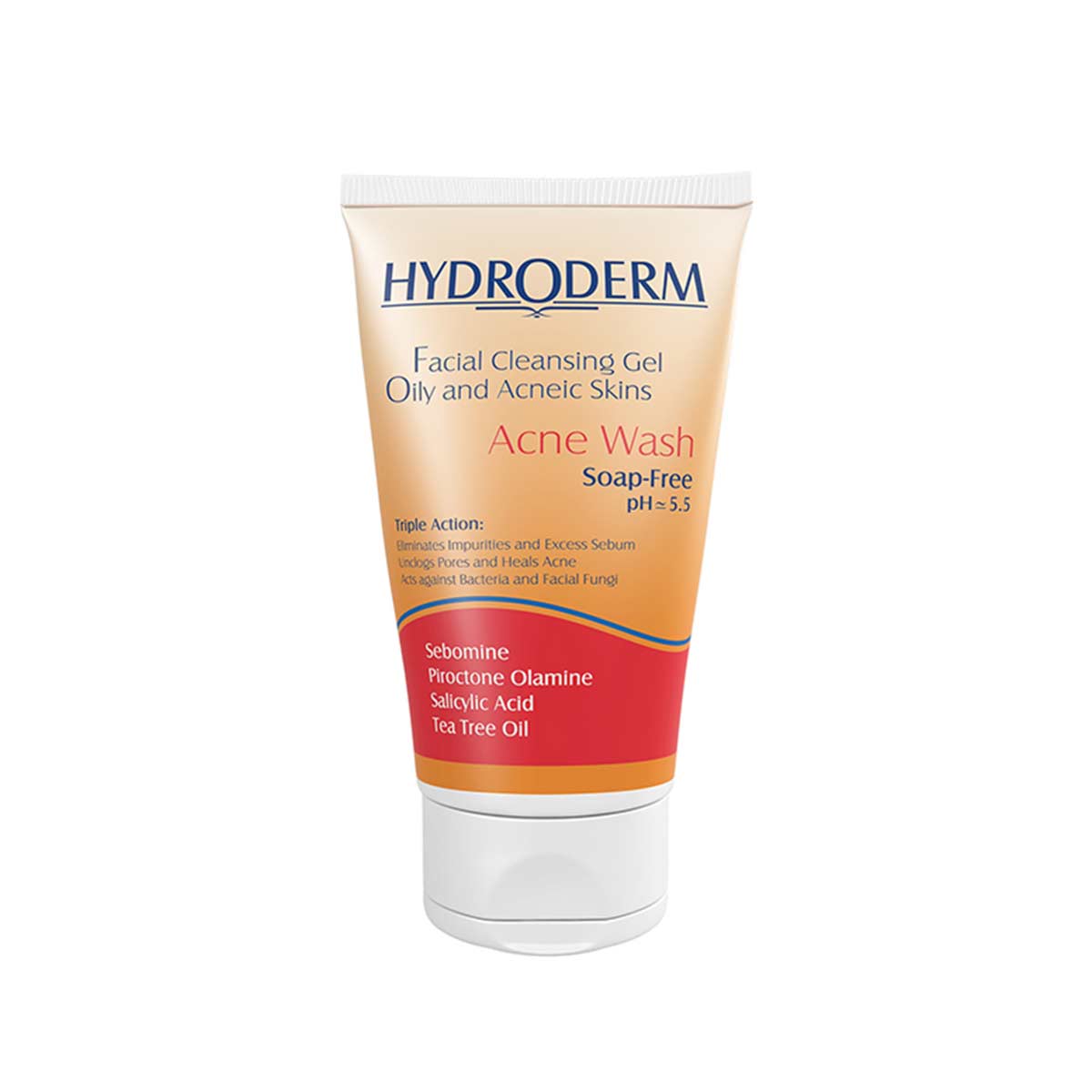 ژل شستشوی صورت پوست چرب هیدرودرم Hydroderm حجم 150میلی گرم 