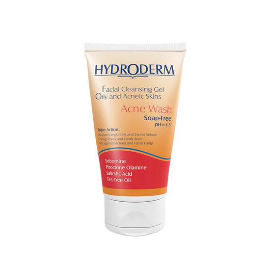 ژل شستشوی صورت پوست چرب هیدرودرم Hydroderm  حجم 150میلی گرم