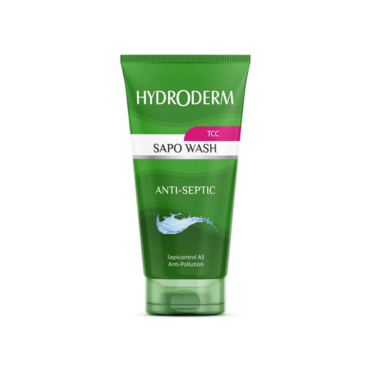  مایع شوینده صابونی پوست های چرب و جوش دار حاوی تری کلوکربان هیدرودرم Hydroderm حجم 150 میلی لیتر