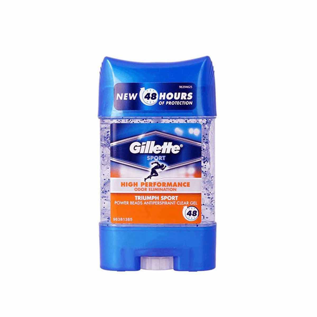 استیک اسپرت دانه دار مدل TRIUMPH SPORT ژیلت GILLETTE وزن 75 میلی گرم