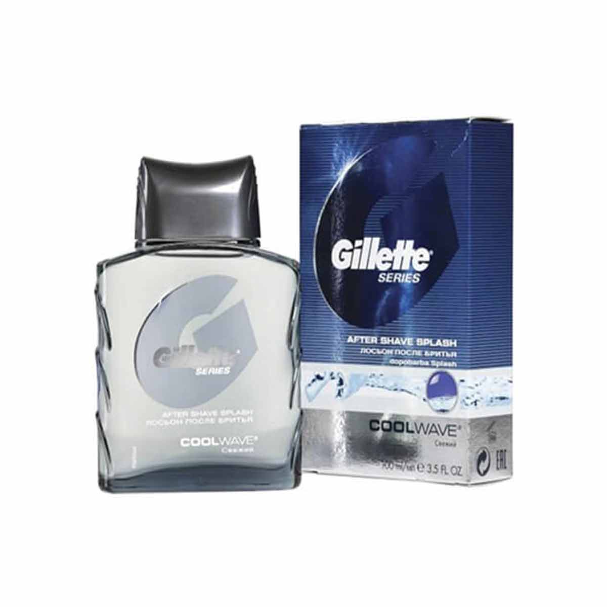 افتر شیو مردانه مدل Cool Wave (کول ویو) ژیلت GILLETTE حجم 100 میلی لیتر