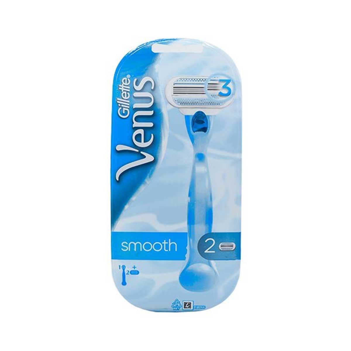 خودتراش 3 لبه مدل Venus (ونوس)ژیلت GILLETTE بسته 1 عددی + 2 عدد یدک