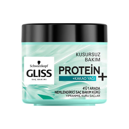 ماسک موی گلیس پروتئین + Protein حاوی روغن کاکائو مرطوب کننده و مراقبت از مو مناسب موهای خشک حجم 400 میلی لیتر 