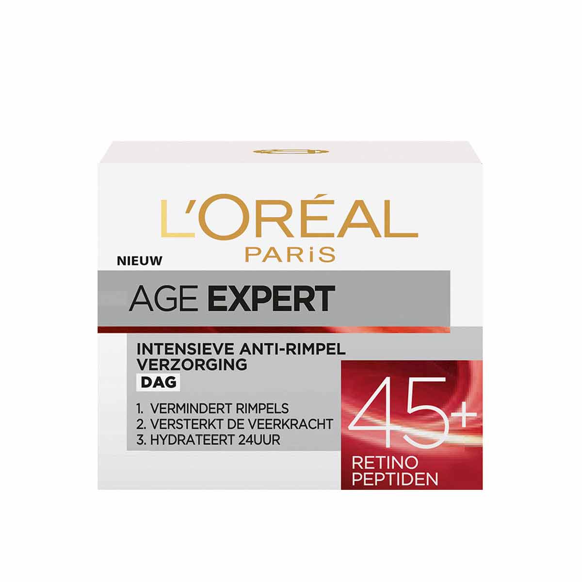 کرم ضد چروک لورآل ایج اکسپرت بالای 45 سال پوست معمولی LOREAL Age Expert +45حجم 50 میلی لیتر