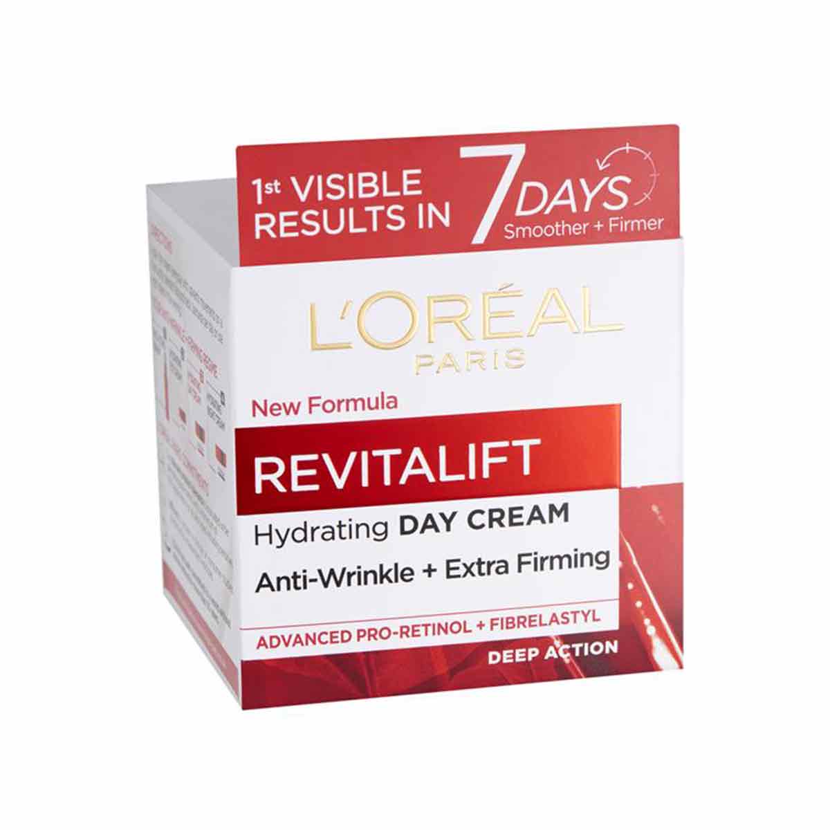 کرم ضد چروک روز لورآل مدل RevitaLift Anti-Wrinkle رویتالیفت LOreal حجم 50 میلی لیتر