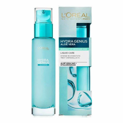 کرم آبرسان و مرطوب کننده لورآل 72 ساعته مدل آلوئه ورا مخصوص پوست نرمال و مختلط Loreal حجم 70 میلی لیتر 