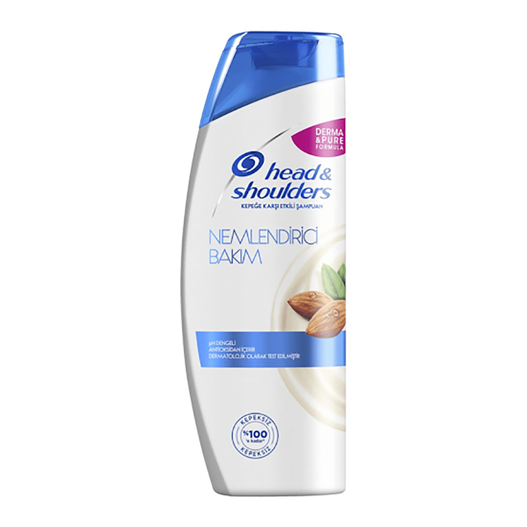 شامپو هد اند شولدرز با عصاره بادام مناسب موهای خشک head & shoulders nemlendirici bakim حجم 400 میلی لیترbakim حجم 400 میلی لیتر 