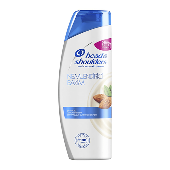 شامپو هد اند شولدرز با عصاره بادام مناسب موهای خشک head & shoulders nemlendirici bakim حجم 400 میلی لیترbakim حجم 400 میلی لیتر