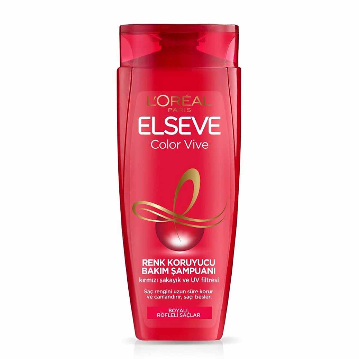 شامپو موهای رنگ شده لورال مدل LOREAL Elseve Color Vive حجم 450 میلی لیتر