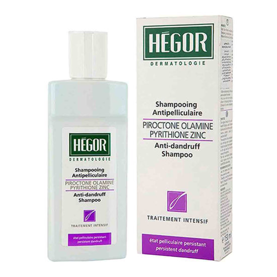 شامپو ضد شوره هگور  مدل HEGOR OLAMINE PYRITHIONE ZINC حجم 150 میلی لیتر