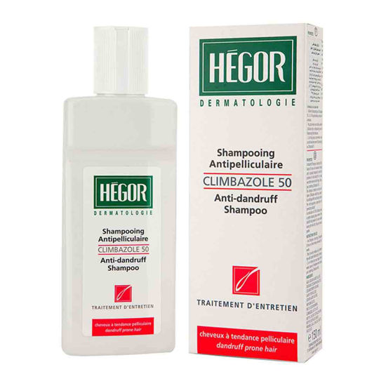 شامپو ضد شوره هگور مدل  HEGOR CLIMBAZOLE 50 حجم 150 میلی لیتر