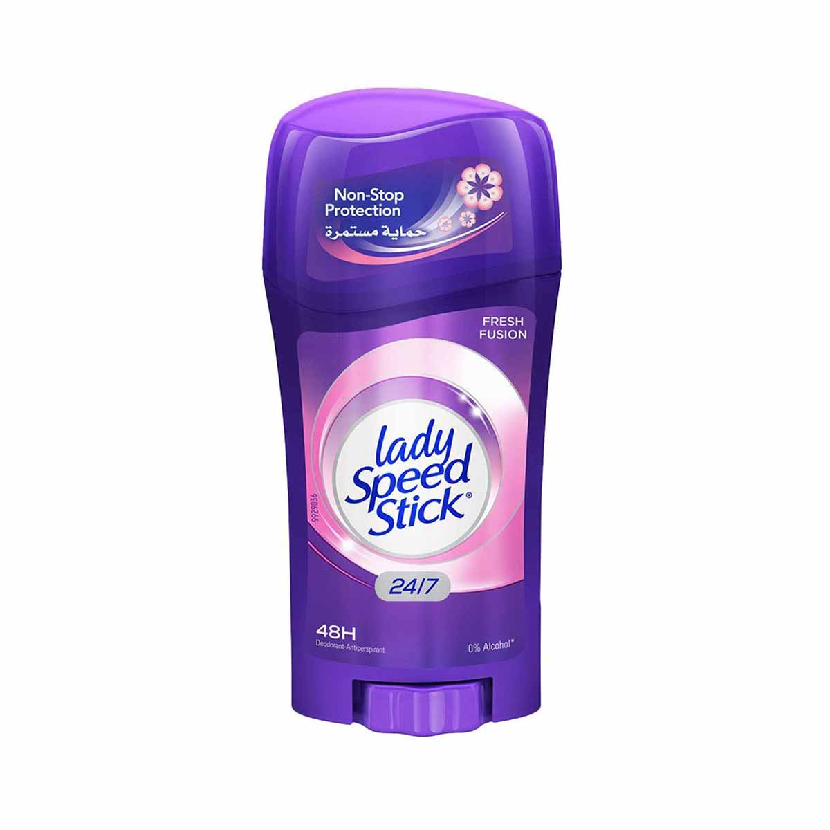 استیک ضد تعریق لیدی اسپید استیک 48 ساعته مدل LADY SPEED STICK Fresh Fusion حجم 40 میلی گرم