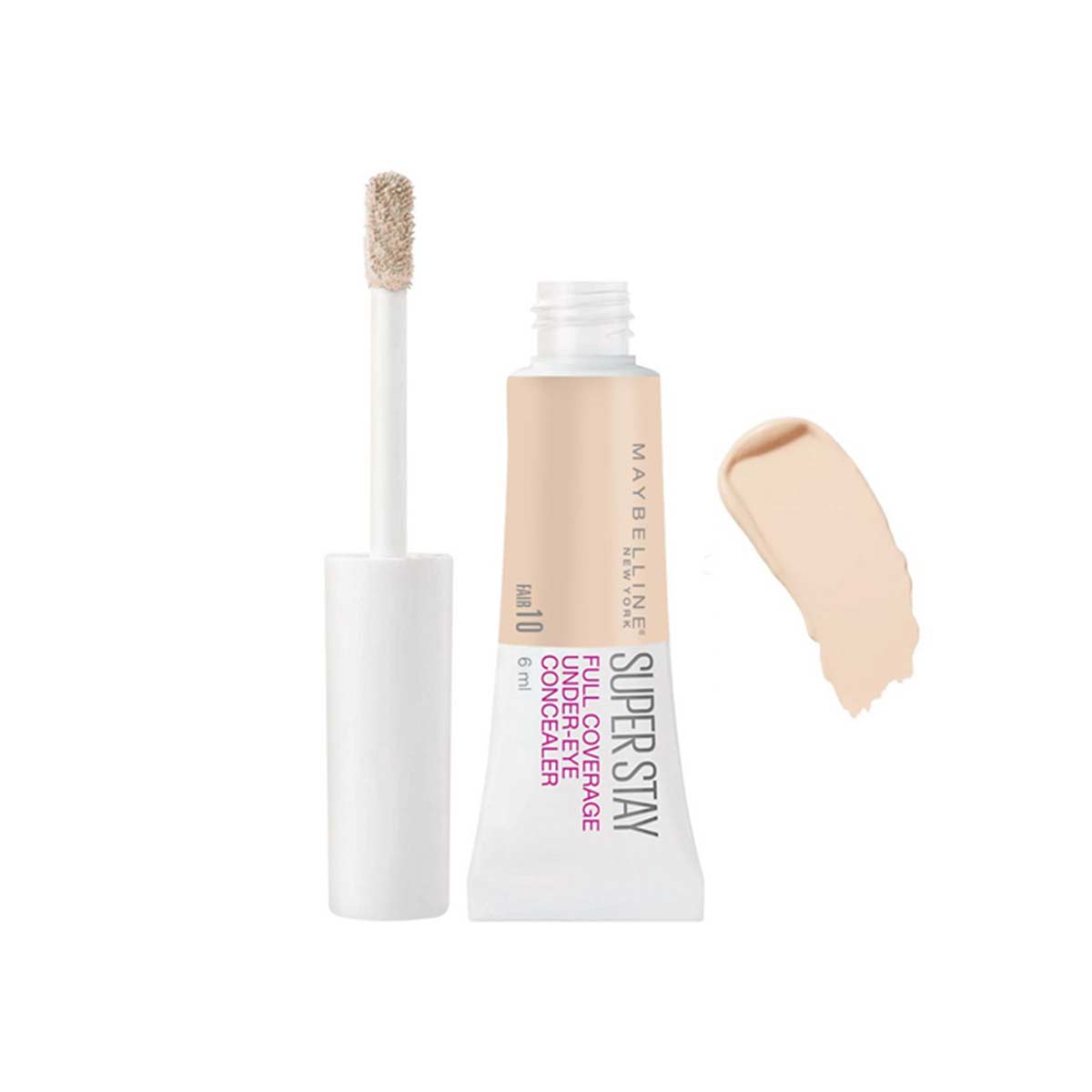 کانسیلر میبلین تیوپی شماره 05 مدل فول کاور Superstay Under Eye fair Concealer by Maybelline