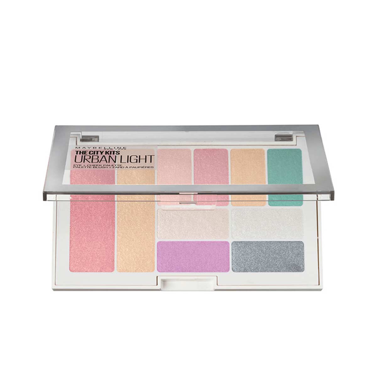 پالت سایه میبلین شماره 150 مدل Maybelline URBAN LIGHT بسته 10 رنگ