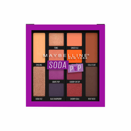 پالت سایه میبلین مدل Maybelline SODA بسته 12 رنگ