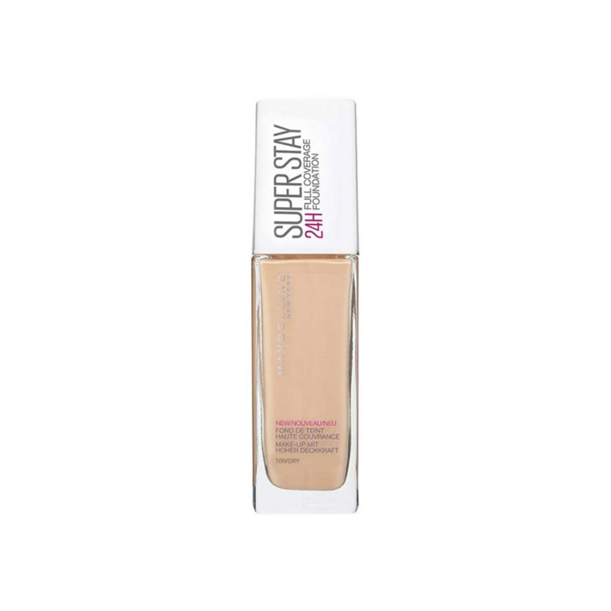 کرم پودر میبلین 24 ساعته شماره 10 مدل سوپر استی Maybelline nude baige 