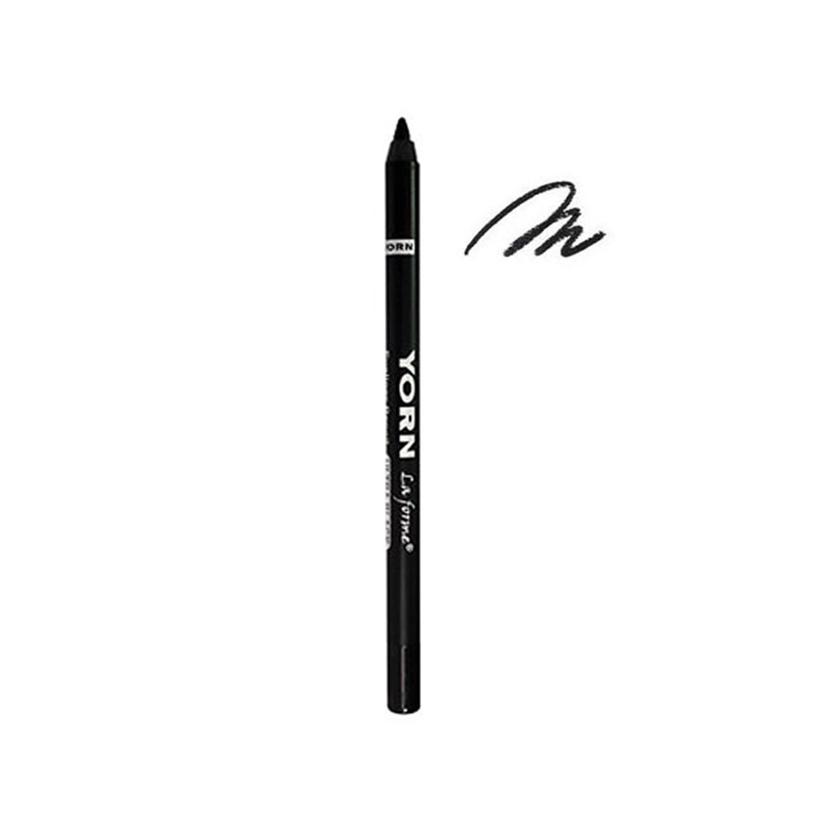 مداد چشم یورن رنگ مشکی 01 مدل Yorn la forme eyepencil