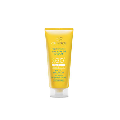 کرم ضد آفتاب سینره بدون رنگ مناسب پوست خشک با Cinere SPF 60 حجم 50 میلی لیتر 