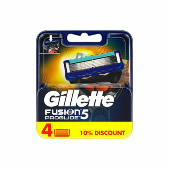 تیغ یدک ژیلت مدل پرو گلاید ساده FUSION PROGLIDE 5 بسته 4 عددی