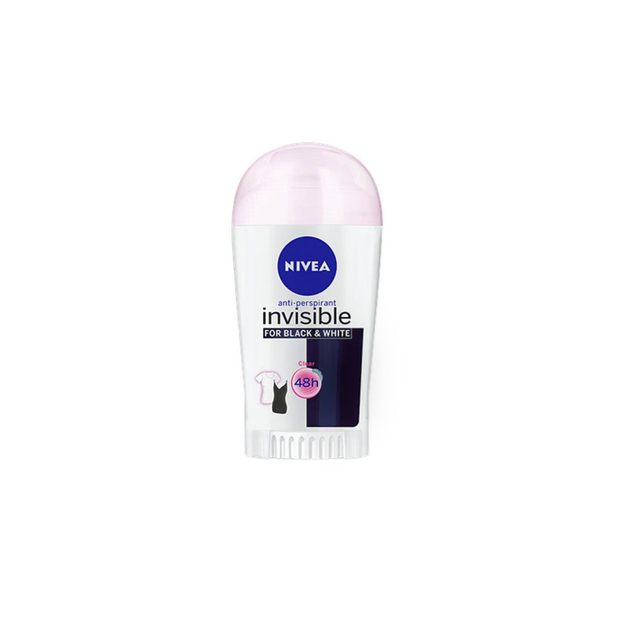 استیک ضد تعریق نیوآ زنانه مدل Nivea Black & White Invisible Original حجم 40 میلی گرم