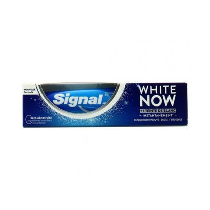 خمیر دندان سیگنال WHITE NOW مدل Signal TEINTE DE BLANC حجم 75 میلی لیتر 