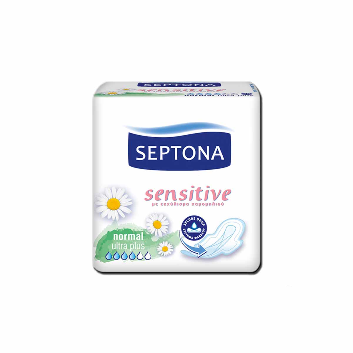  نوار بهداشتی سپتونا مدل حساس نرمال Septona بسته 10 عددی