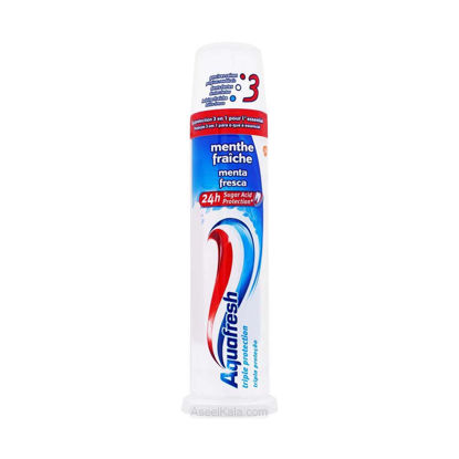 خمیر دندان سه کاره آکوافرش مدل Aquafresh triple protection حجم 100 میلی گرم