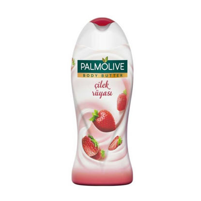 شامپو بدن پالمولیو Palmolive مدل CILEK RUYASI با رایحه توت فرنگی حجم 500 میلی لیتر