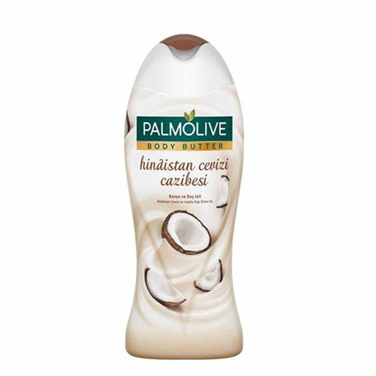 شامپو بدن پالمولیو Palmolive مدل hinaistan cevizi cazibesi با رایحه نارگیل حجم 500 میلی لیتر