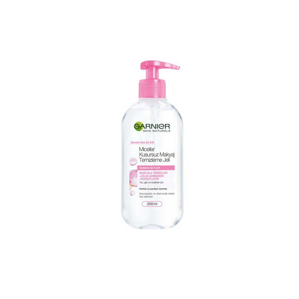 ژل شستشوی صورت گارنیر Garnier مدل اسکین اکتیو Micellar Cleansing Gel Wash حجم 200 میلی لیتر