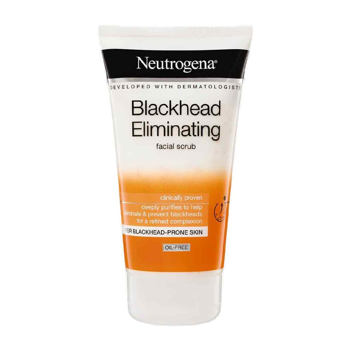 اسکراب لایه بردار پوست نوتروژینا مدل Blackhead Eliminating حجم 150 میل