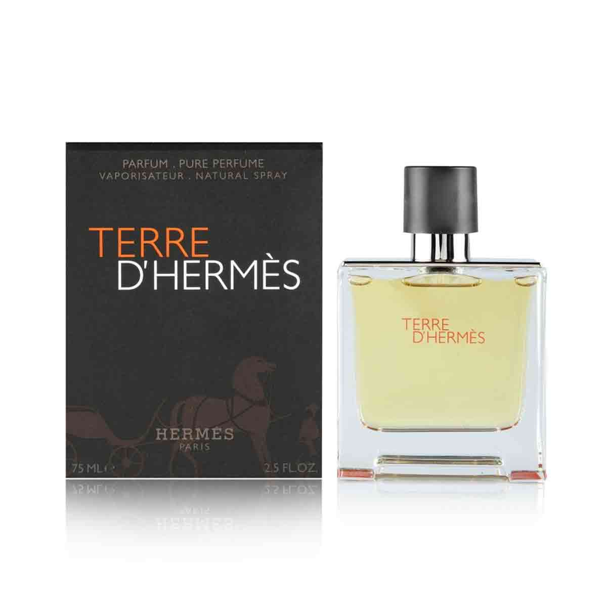 عطر ادوپرفیوم مردانه هرمس HERMES مدل TERRE D'HERMES حجم 75 میل