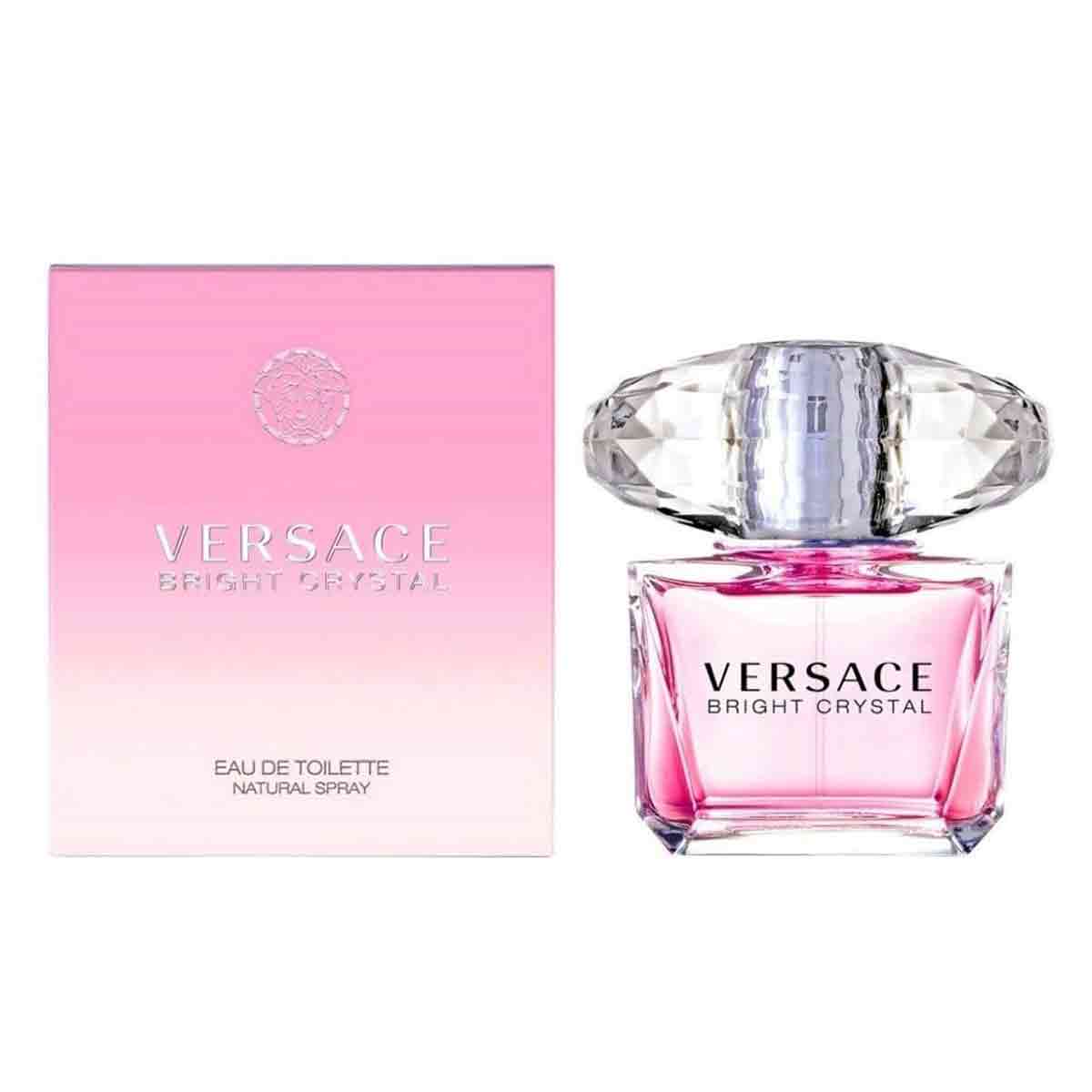 عطر ادوتویلت زنانه ورساچه VERSACE مدل Bright Crystal حجم 90 میل 