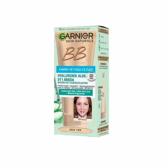 کرم BB گارنیر Garnier سری skin naturals مدل  Acik ton حجم 50 میل